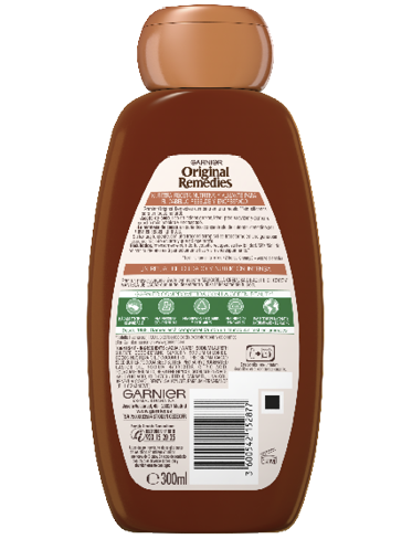 champú coco y cacao trasera